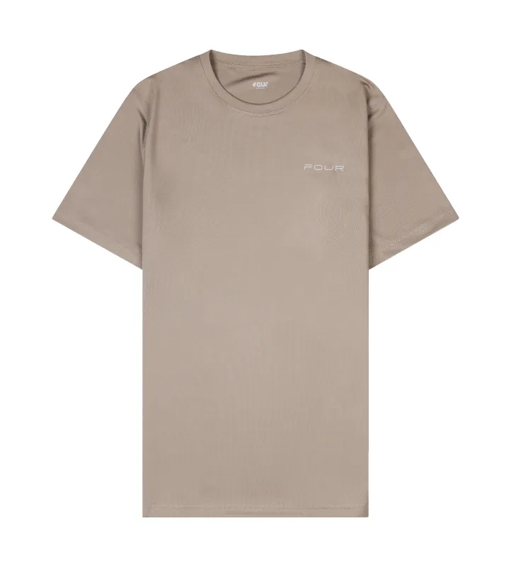 Sportswear T-shirt Taupe Beige sold by FOUR Amsterdam
