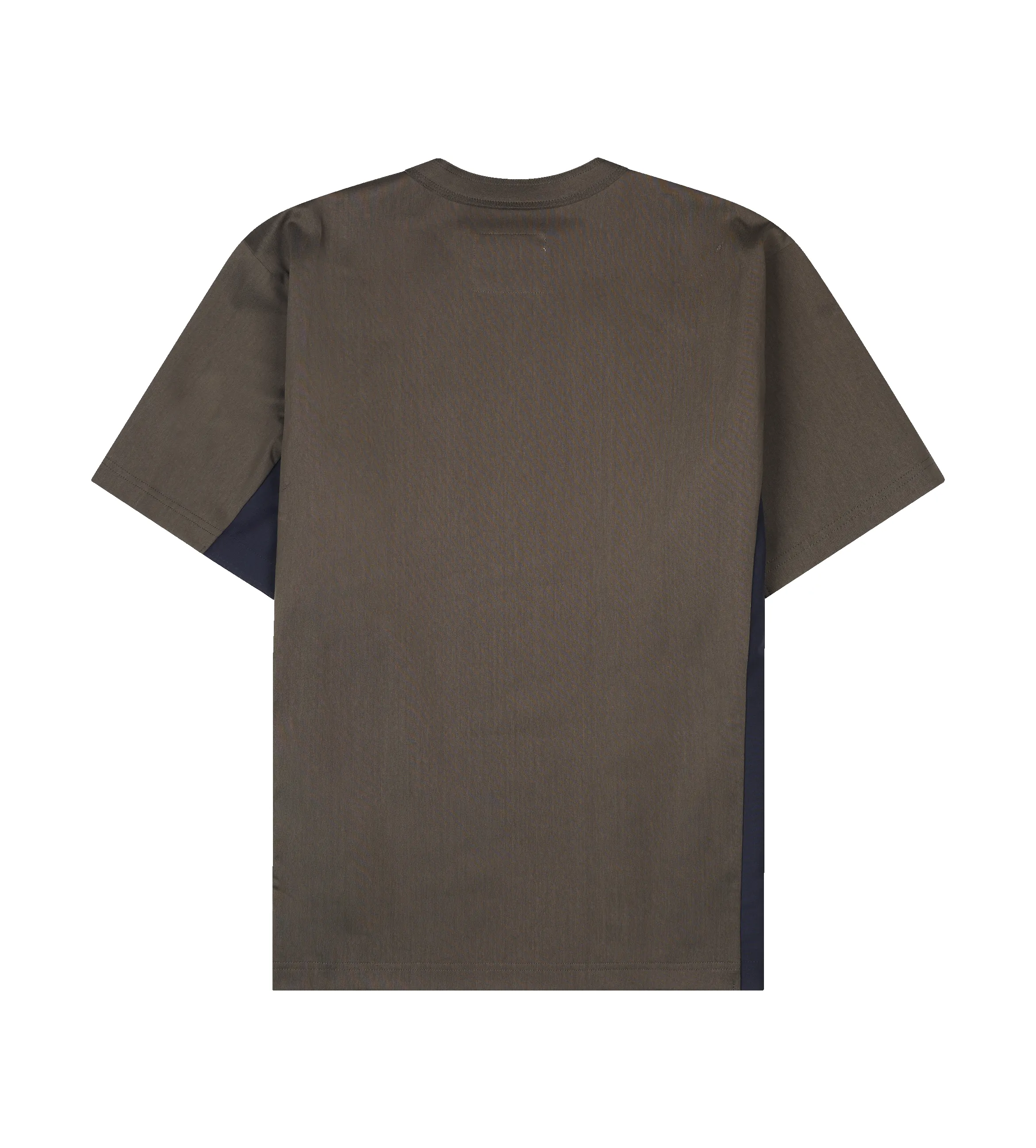 Sacai Suiting x Cotton Jersey T-Shirt in Khaki sold by FOUR Amsterdam product image thumbnail 2