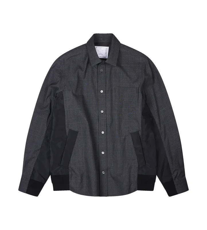 Sacai Glen Check Shirt sold by FOUR Amsterdam