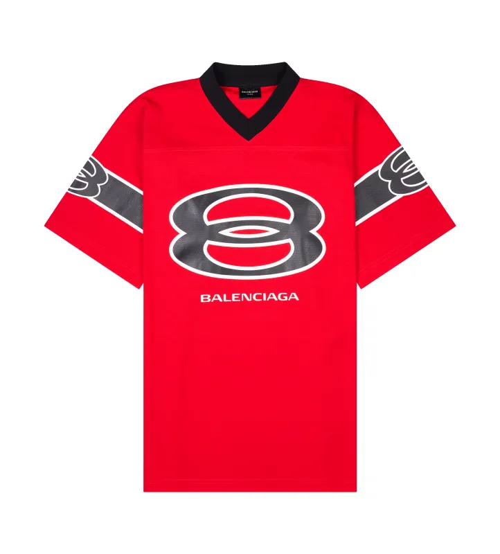 Balenciaga American Football Top in Red sold by FOUR Amsterdam