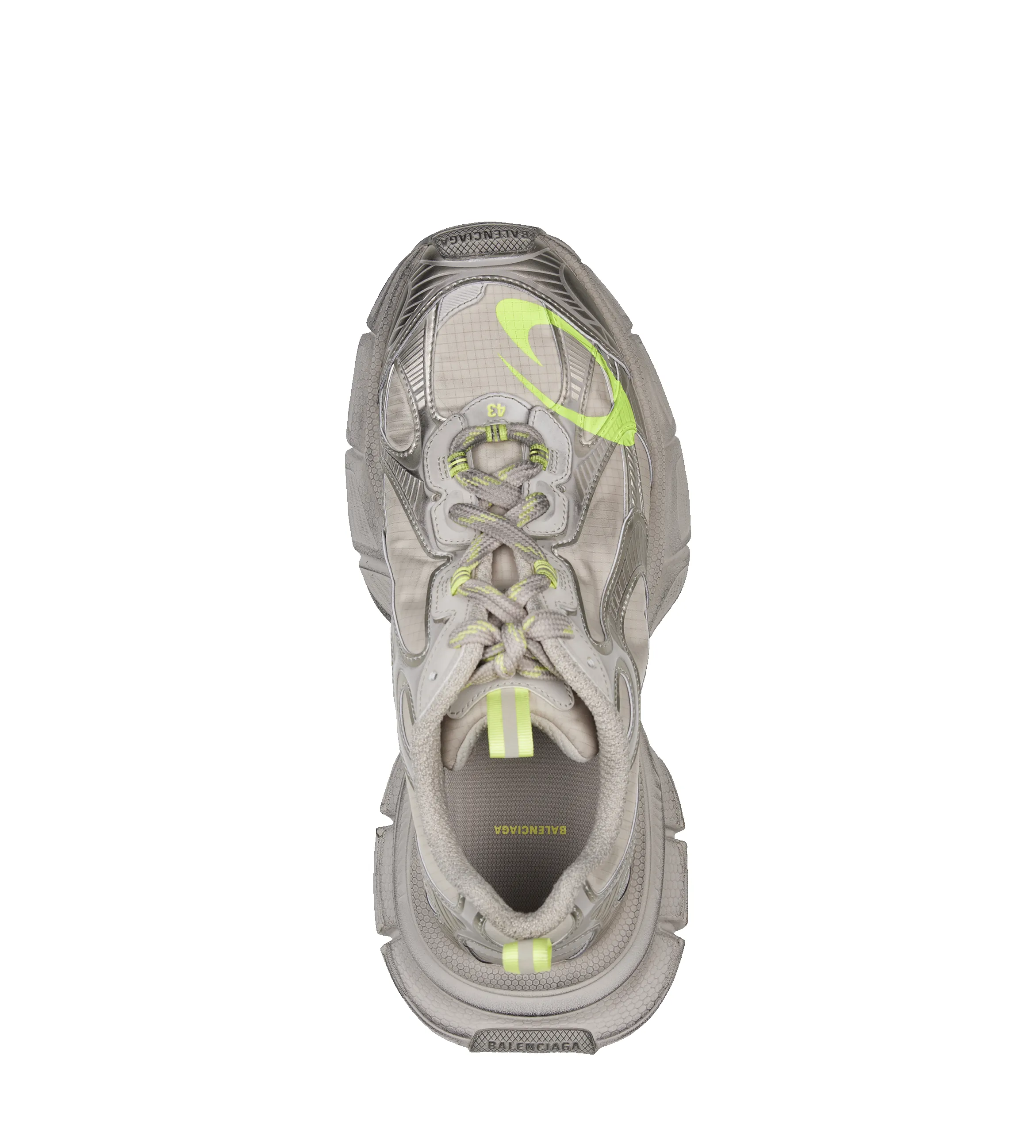 Balenciaga 3xl Sneakers in Taupe / Fluor Yellow sold by FOUR Amsterdam product image thumbnail 4