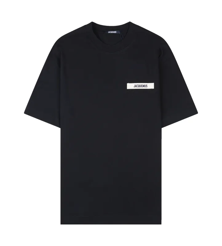 Jacquemus The Gros Grain T-Shirt in Black sold by FOUR Amsterdam