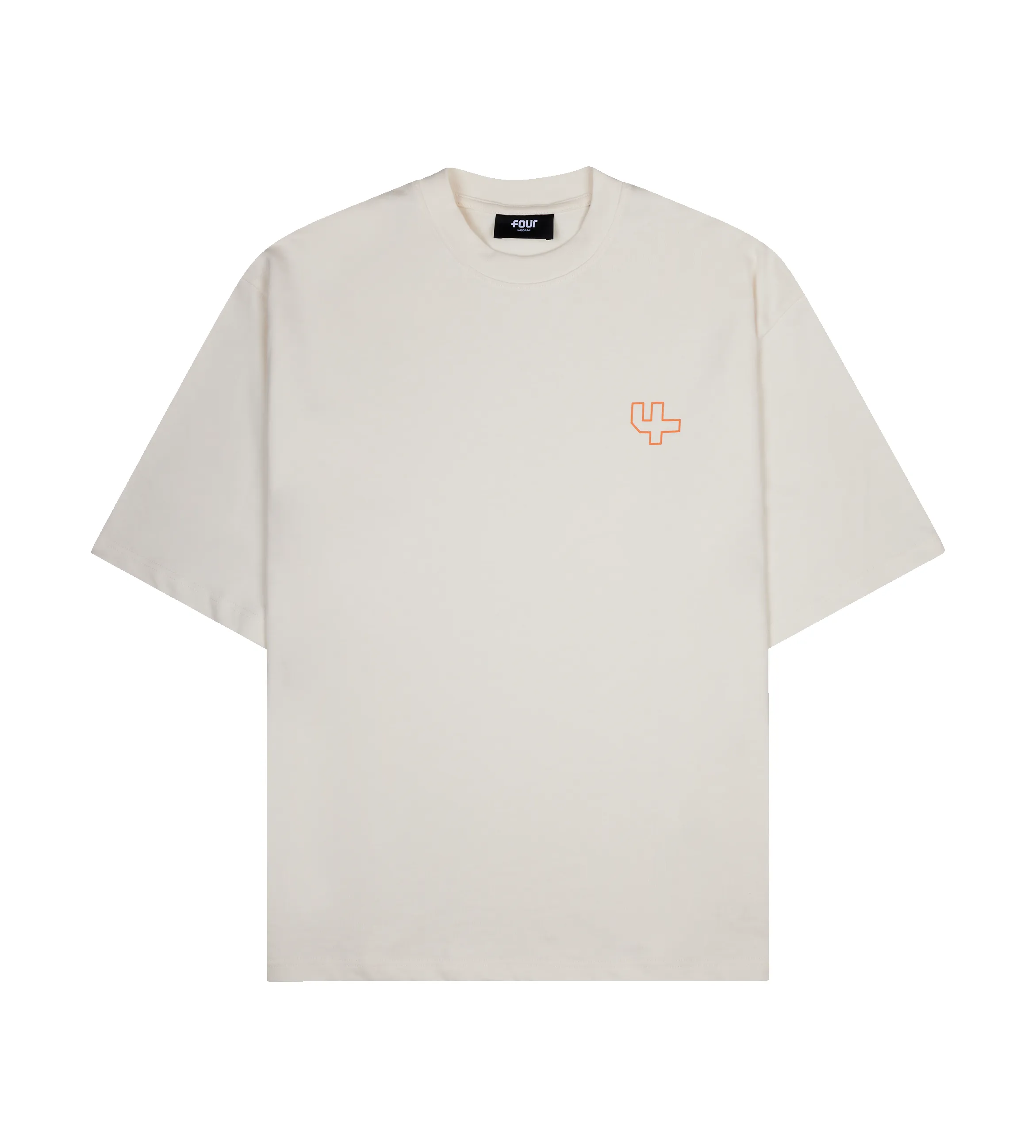Outline Boxy fit T-shirt Cannoli/ Dusty Orange sold by FOUR Amsterdam product image thumbnail 5