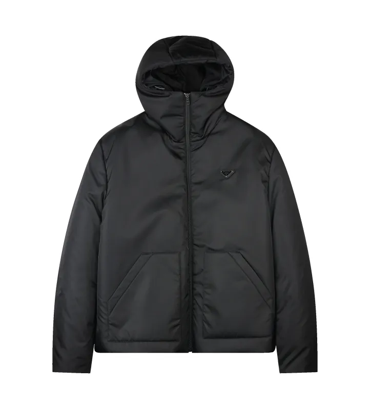 Prada Hooded Jacket in Black sold by FOUR Amsterdam