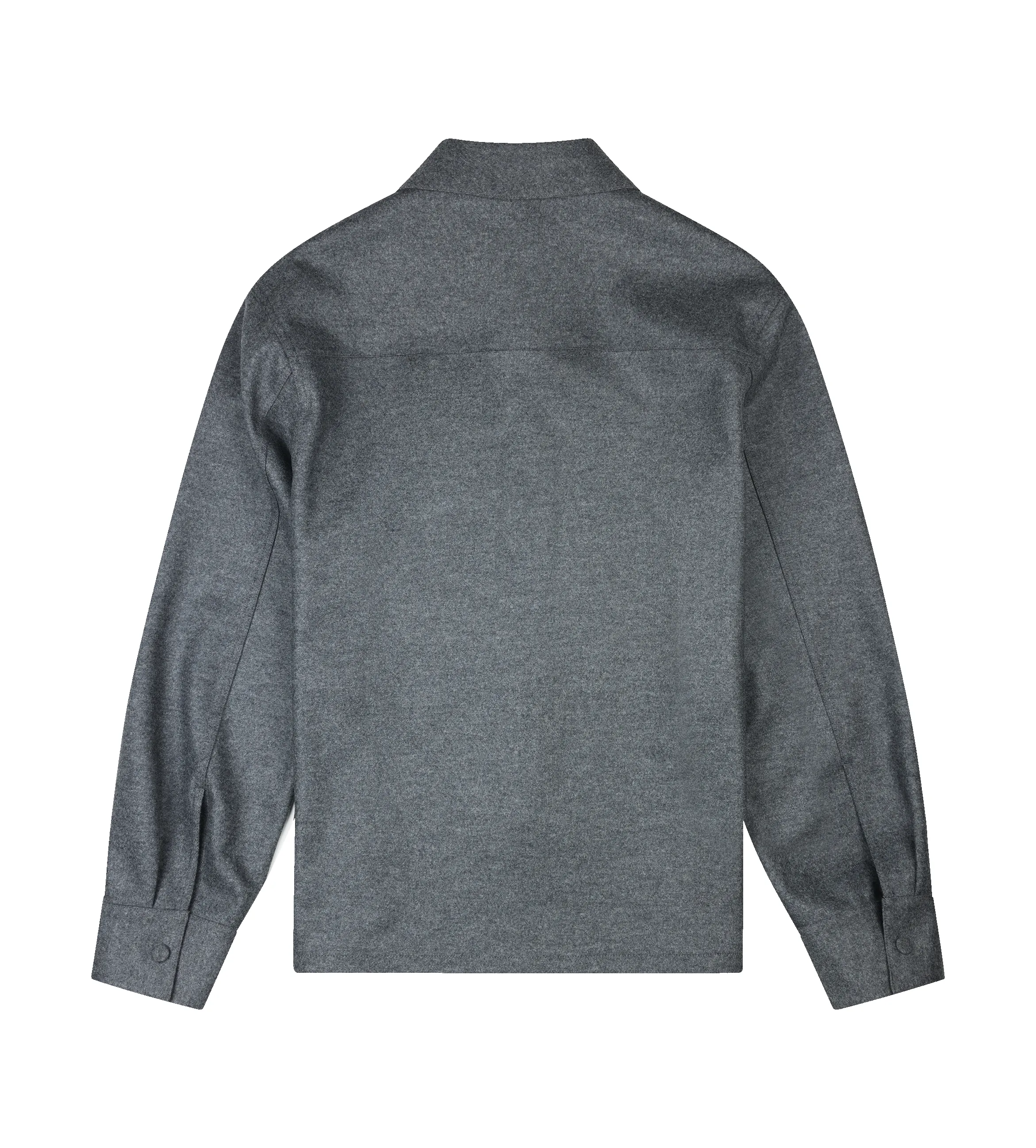 Wool Shirt Ash Grey sold by FOUR Amsterdam product image thumbnail 2
