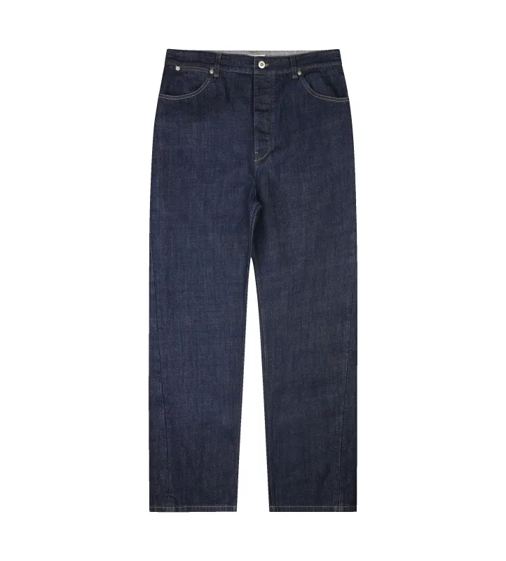 Loose Denim Trousers Magnet Blue sold by FOUR Amsterdam