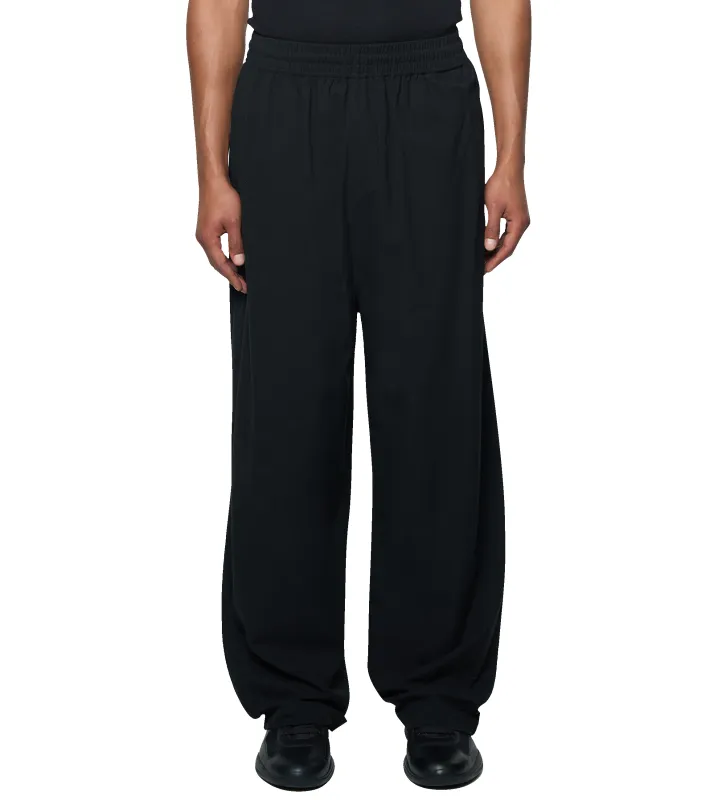 Logo Wool Pants Black sold by FOUR Amsterdam