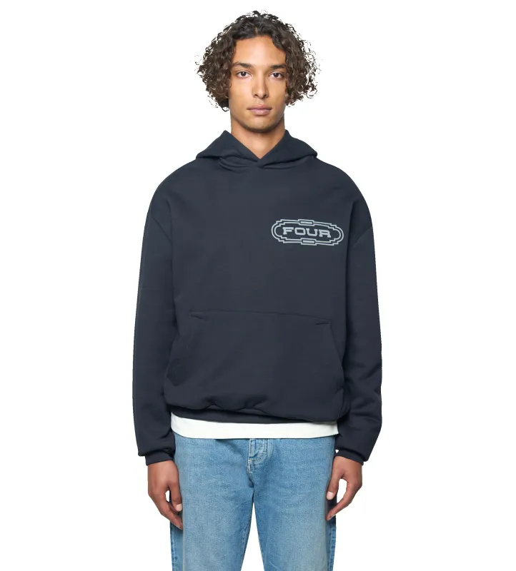 View Hoodie Black sold by FOUR Amsterdam