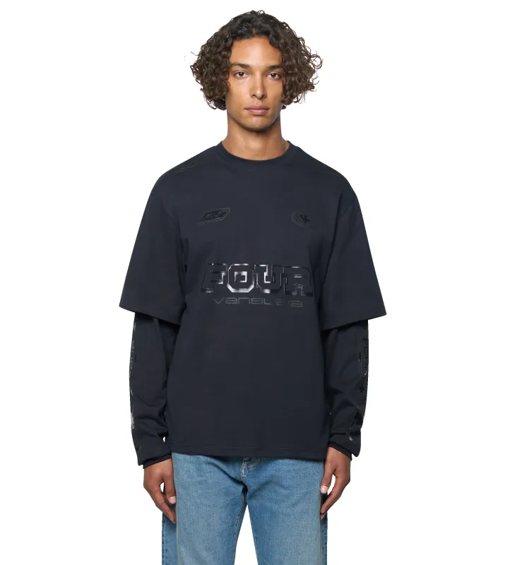 Race Comp DL Longsleeve Black sold by FOUR Amsterdam