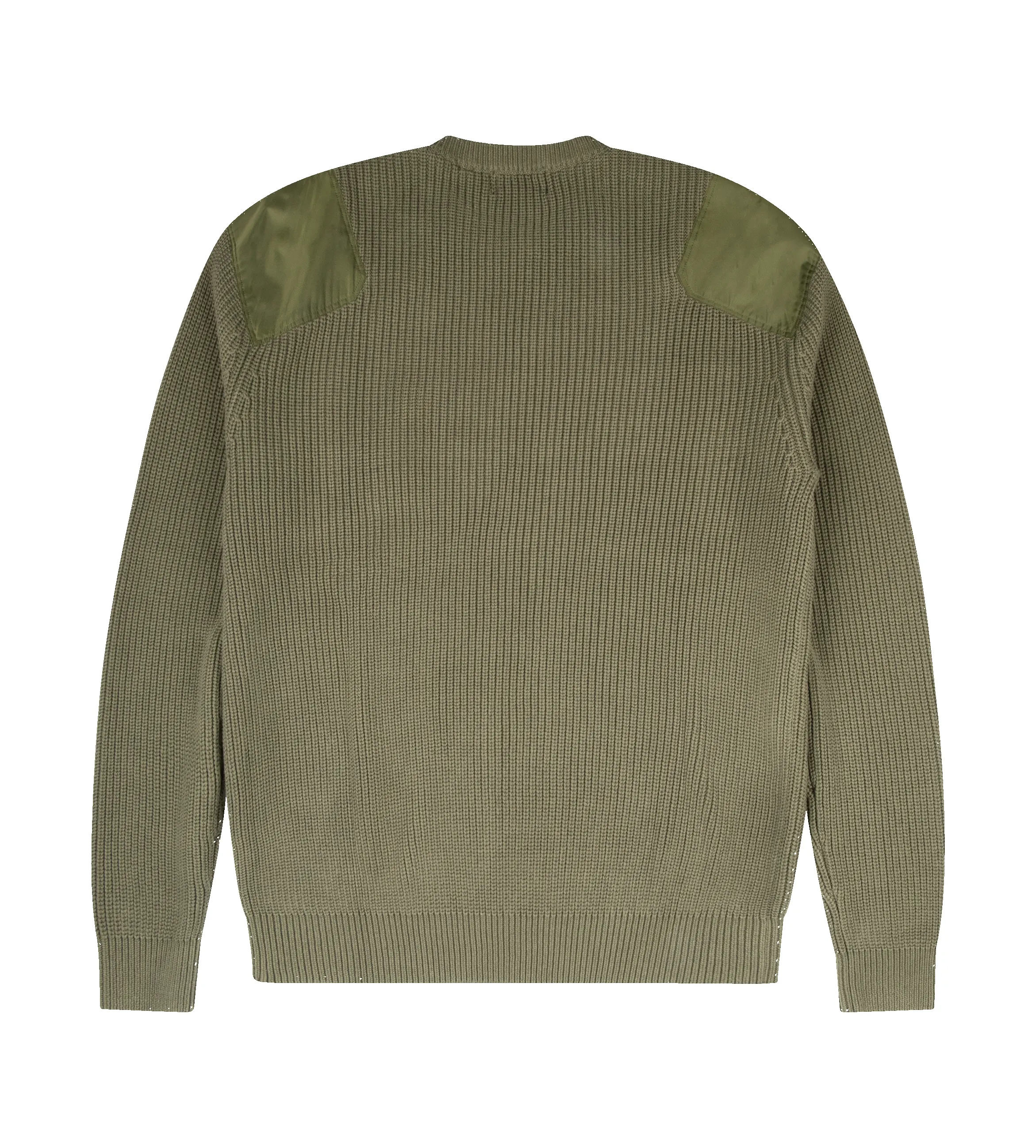Logo Knitted Crewneck Nylon Moss Green sold by FOUR Amsterdam product image thumbnail 5