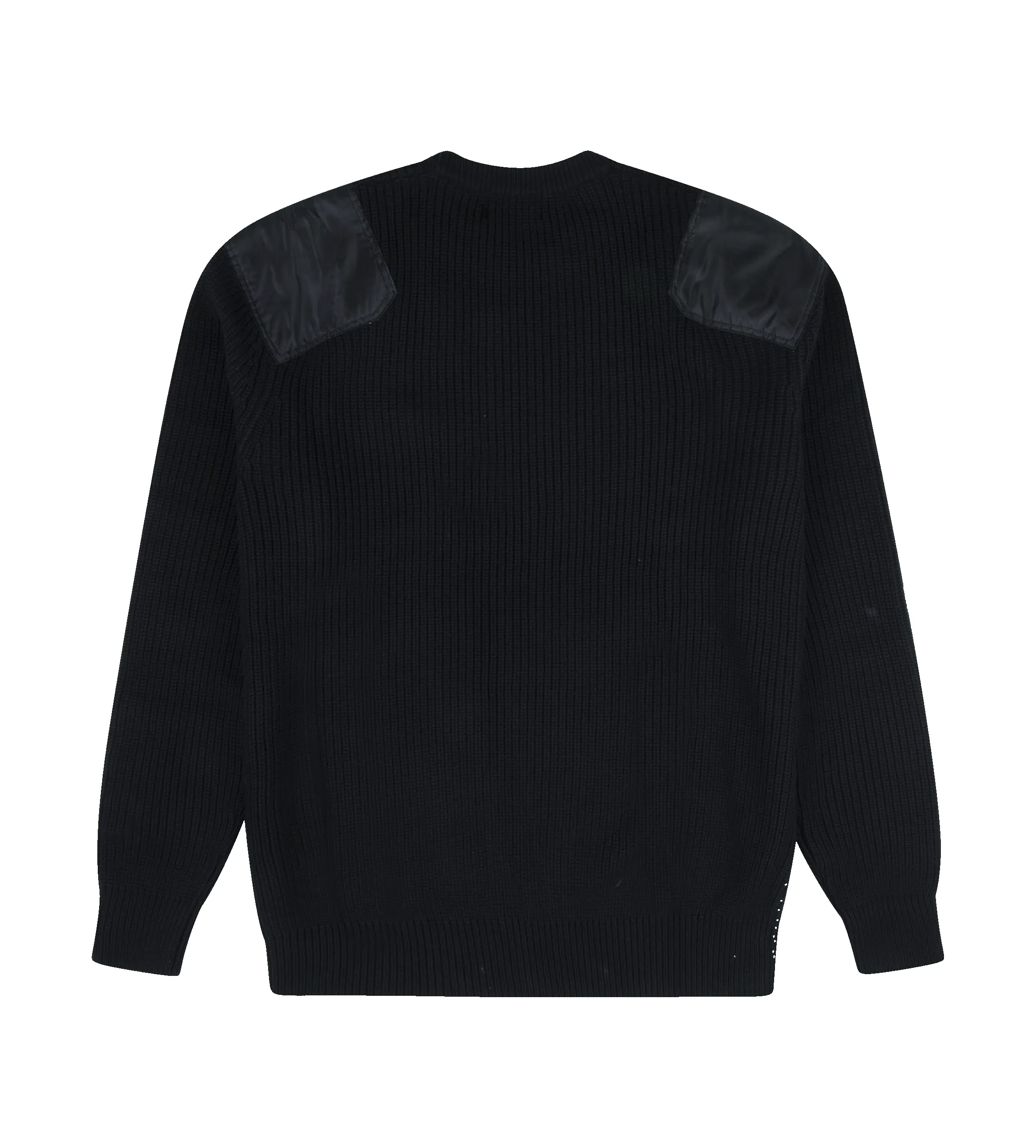 Logo Knitted Crewneck Nylon Black sold by FOUR Amsterdam product image thumbnail 5