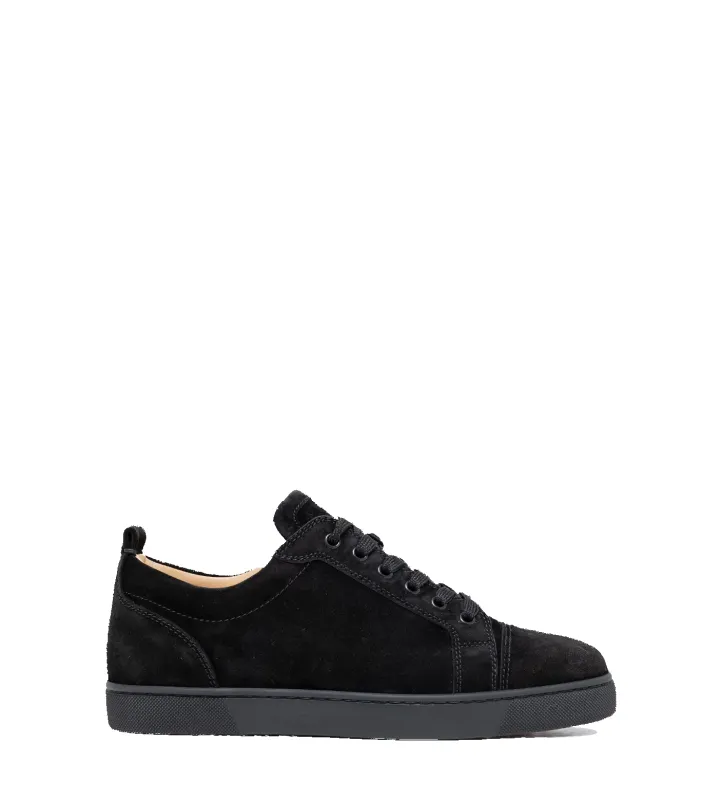Louis Junior Flat Orlato Suede Black sold by FOUR Amsterdam