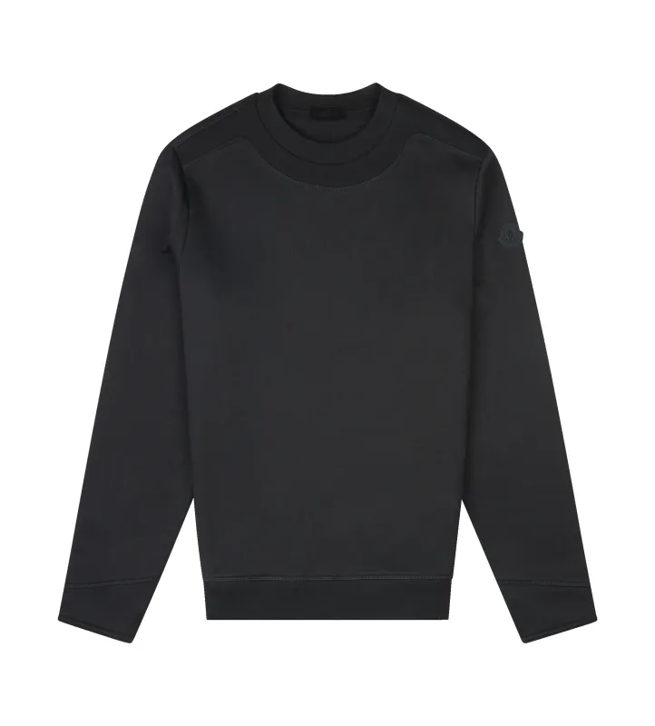 Moncler Logo Patch Cotton Sweatshirt made by Moncler