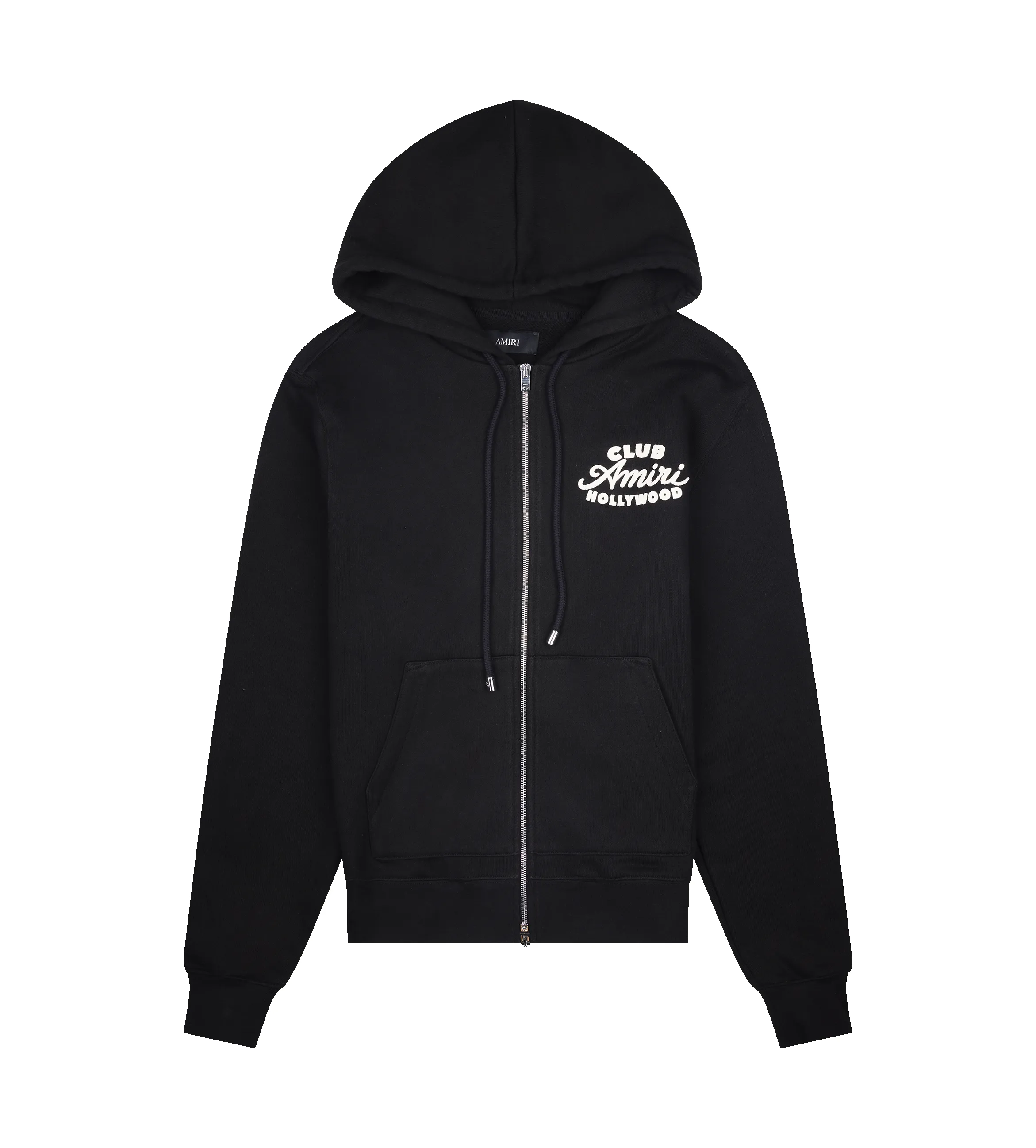AMIRI Club Zip Hoodie in Black sold by FOUR Amsterdam
