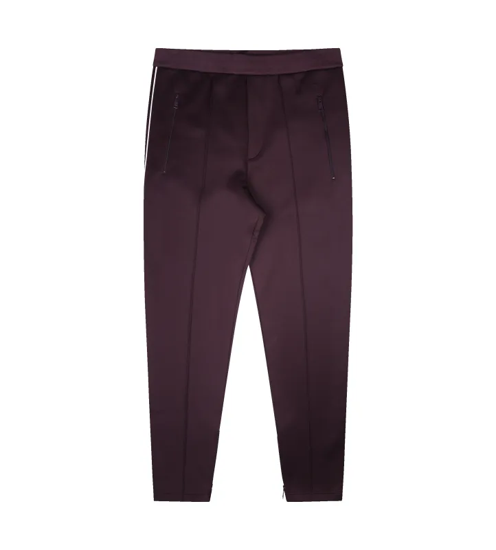 Prada Technical Fabric Joggers in Burgundy made by Prada