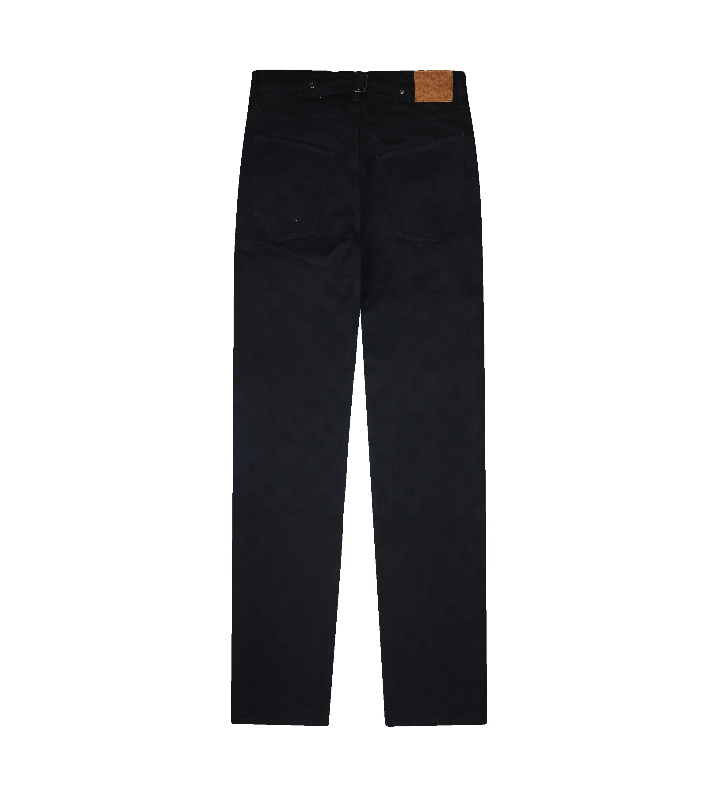 Casablanca Denim Monogram Straight Leg Jeans in Black sold by FOUR Amsterdam product image thumbnail 2