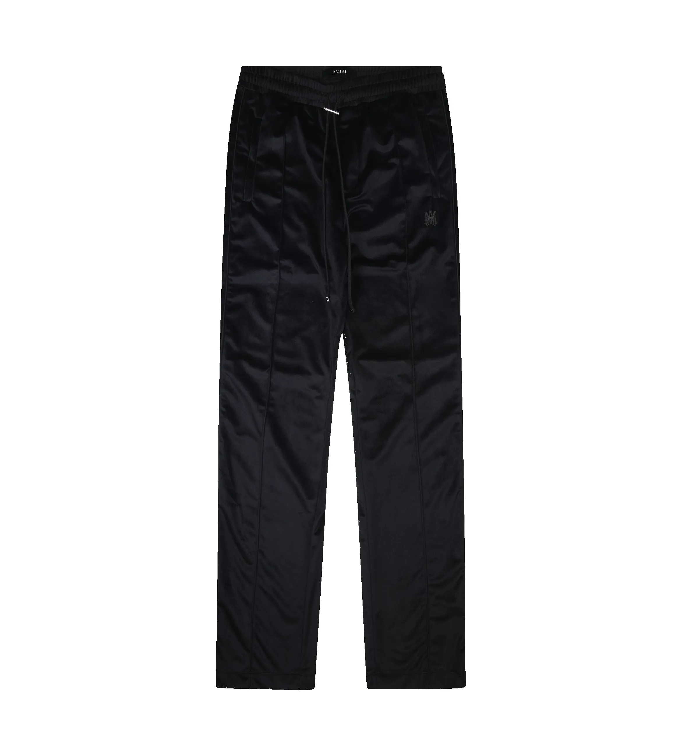 Amiri Velvet Flare Track Pant in Black sold by FOUR Amsterdam