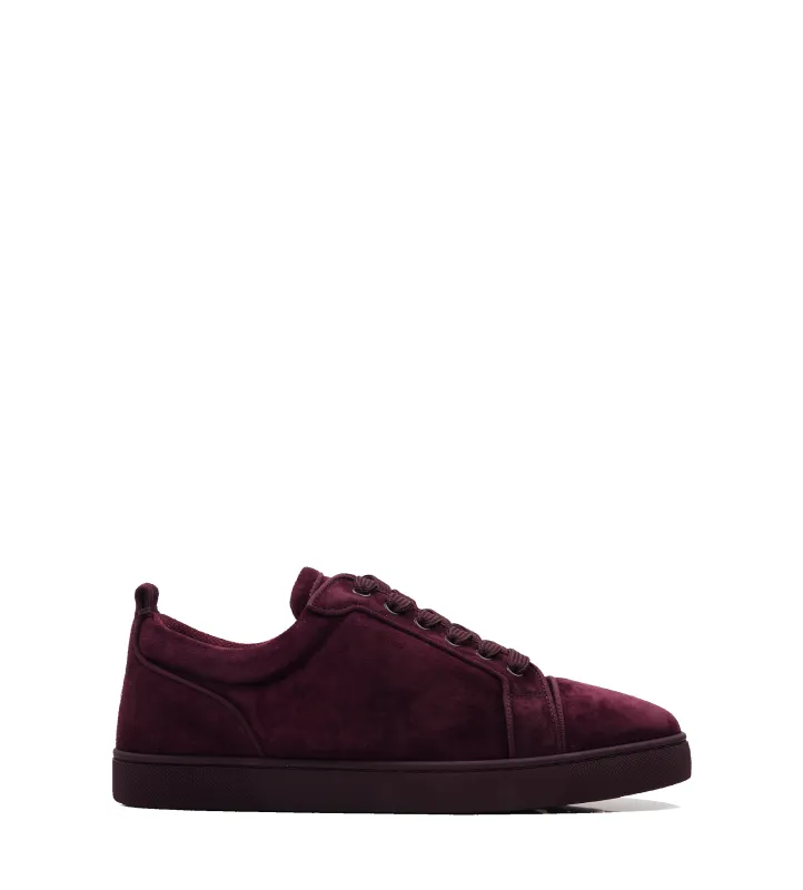 Christian Louboutin Louis Junior Sneakers - Veau velours in Amara sold by FOUR Amsterdam