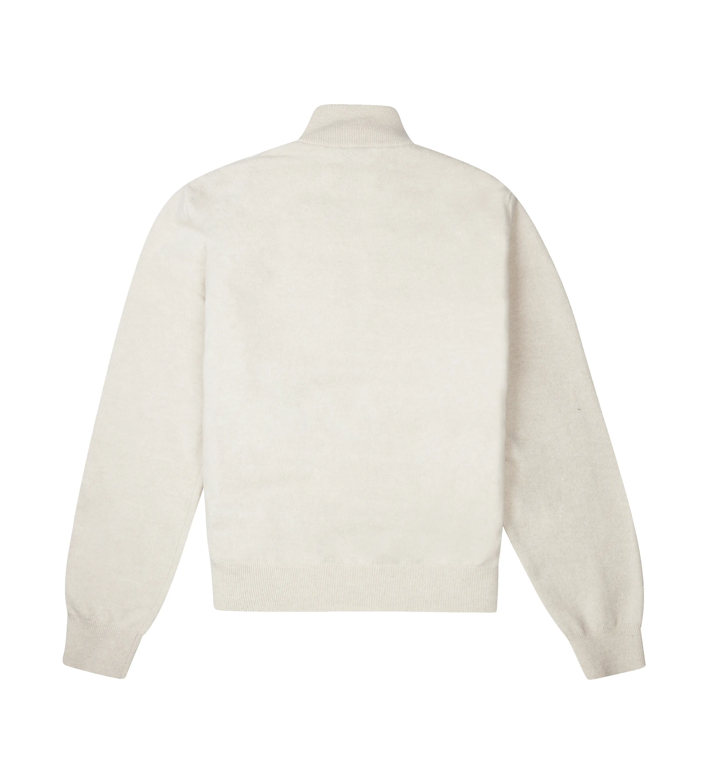 Moncler Padded Wool & Cashmere Zip-Up Cardigan in White sold by FOUR Amsterdam product image thumbnail 2