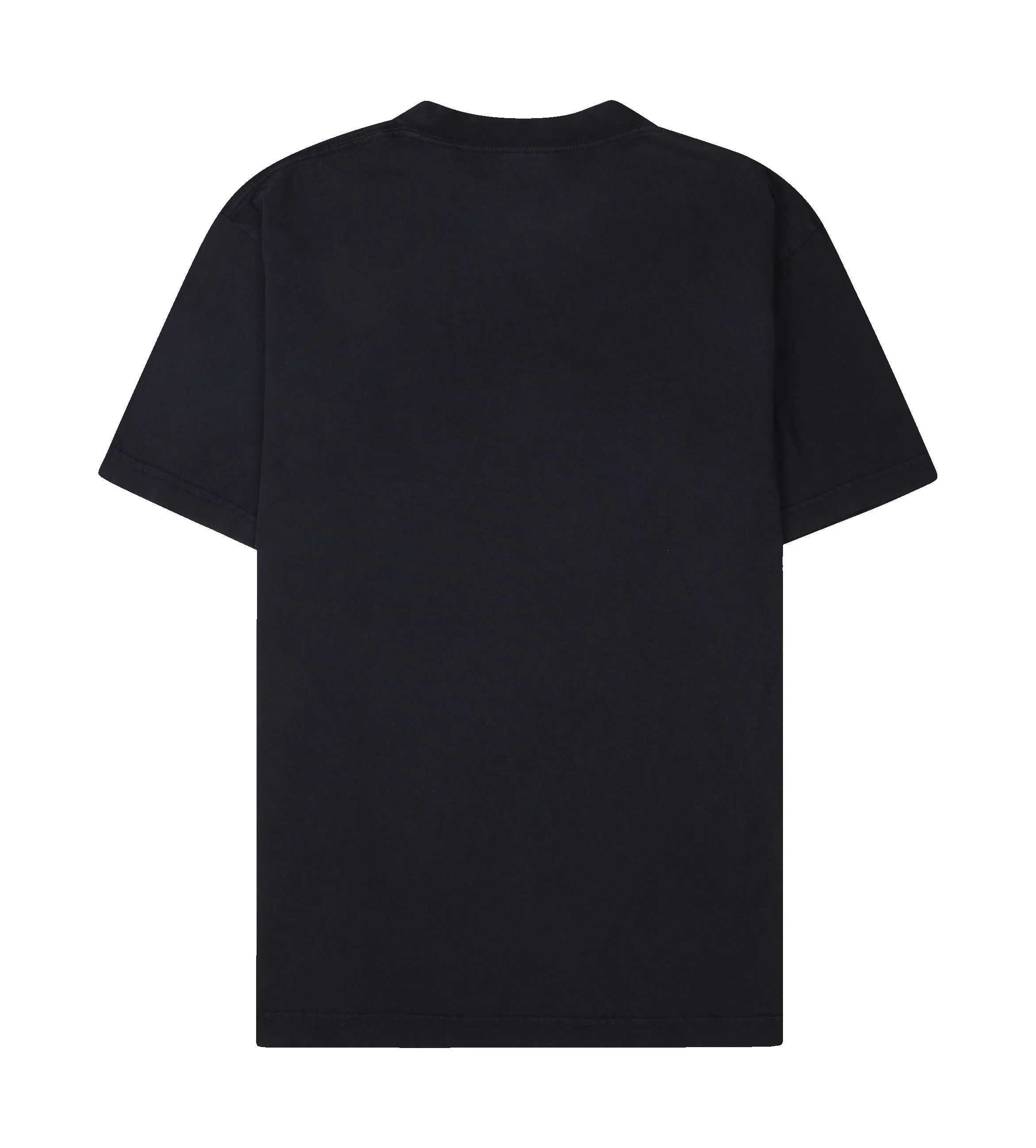 Balenciaga Standard T-Shirt Regular Fit Faded Dry Jersey in Black sold by FOUR Amsterdam product image thumbnail 2