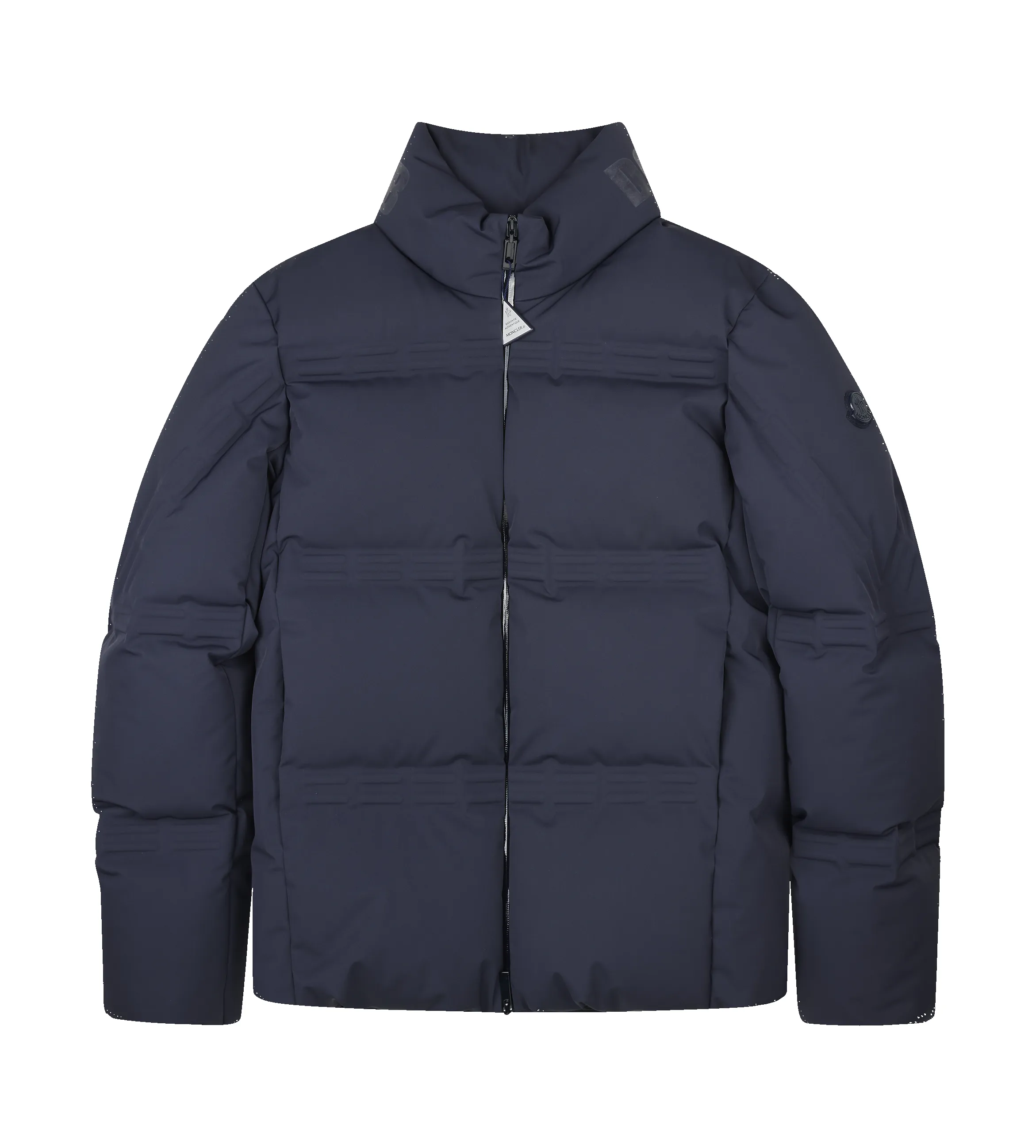 Moncler Genius x A$AP Rocky Rally Short Down Jacket in Navy sold by FOUR Amsterdam