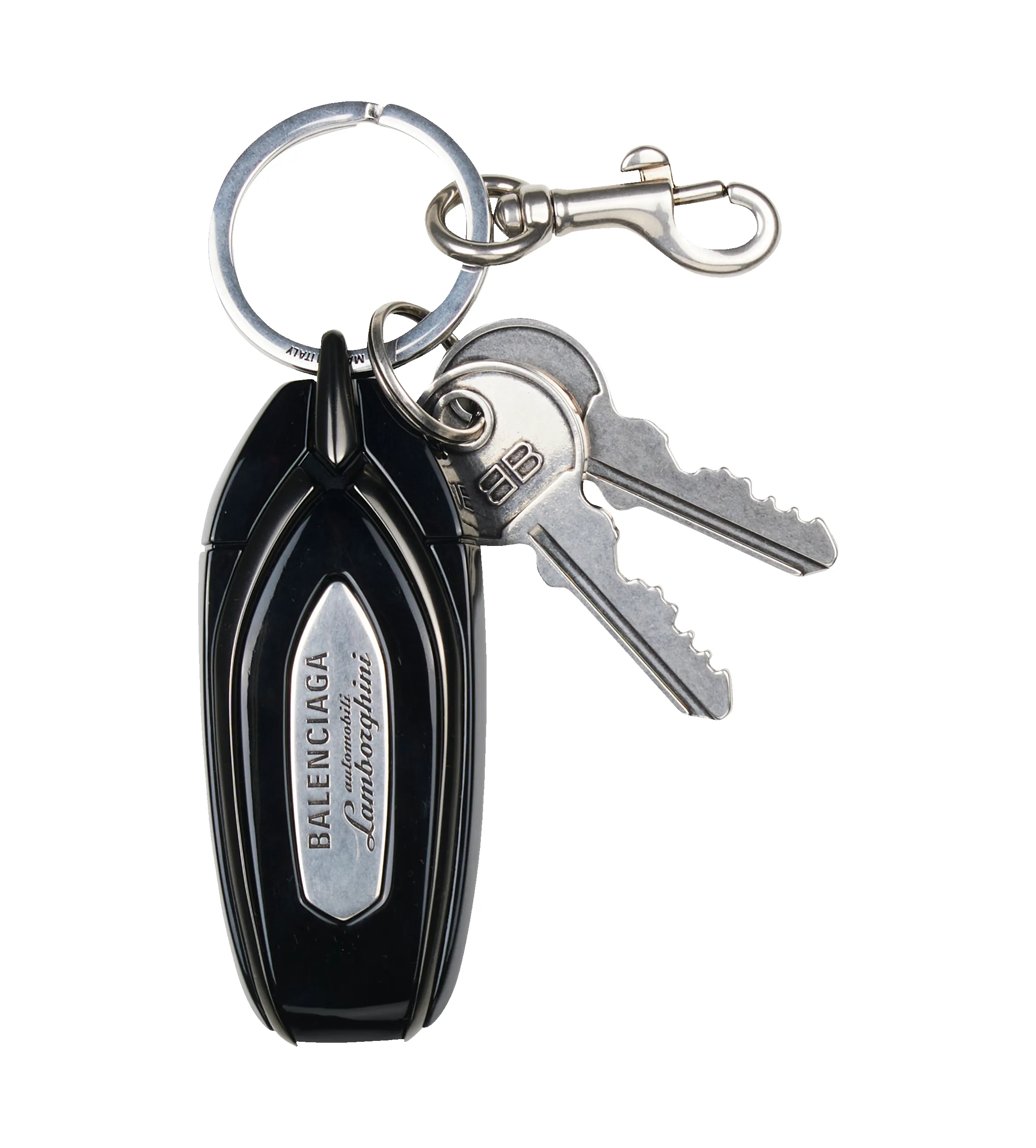Balenciaga x Automobili Lamborghini Car Key Charm in Silver/Black sold by FOUR Amsterdam product image thumbnail 2