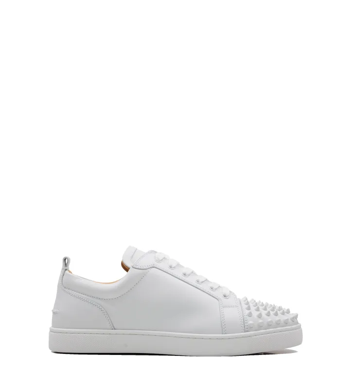 Christian Louboutin Louis Junior Spikes Sneakers in White sold by FOUR Amsterdam
