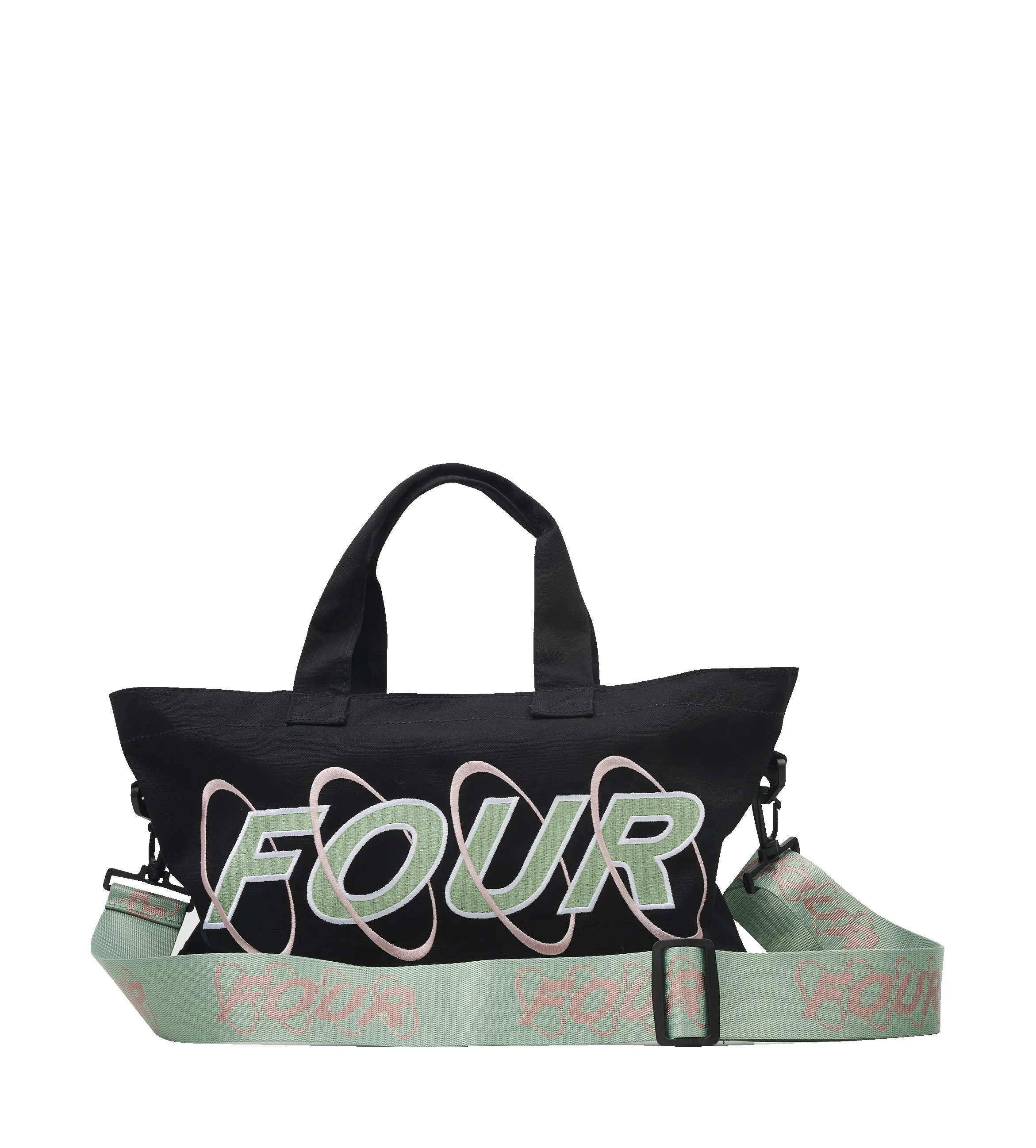 Circles Embroidery Shopper Matcha sold by FOUR Amsterdam product image thumbnail 5