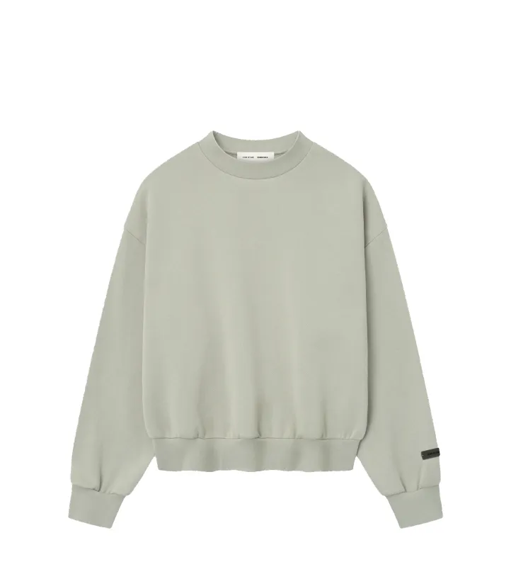 Fear of God ESSENTIALS Classic Fit Crewneck in Abbey Stone sold by FOUR Amsterdam