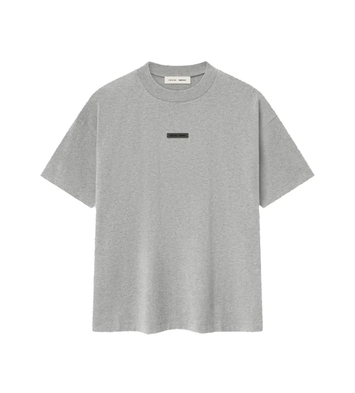 Fear of God ESSENTIALS Classic Tee in Concrete Heather sold by FOUR Amsterdam