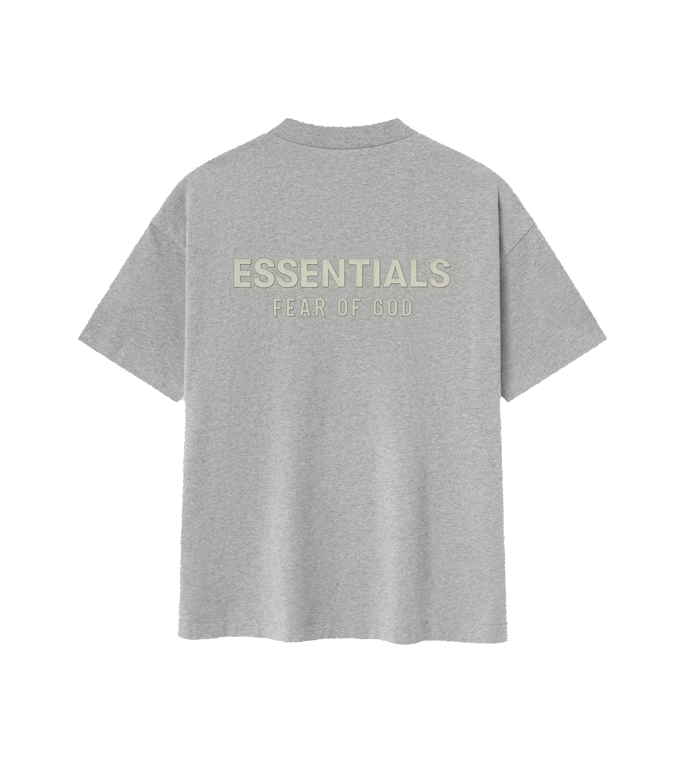 Fear of God ESSENTIALS Classic Tee in Concrete Heather sold by FOUR Amsterdam product image thumbnail 2