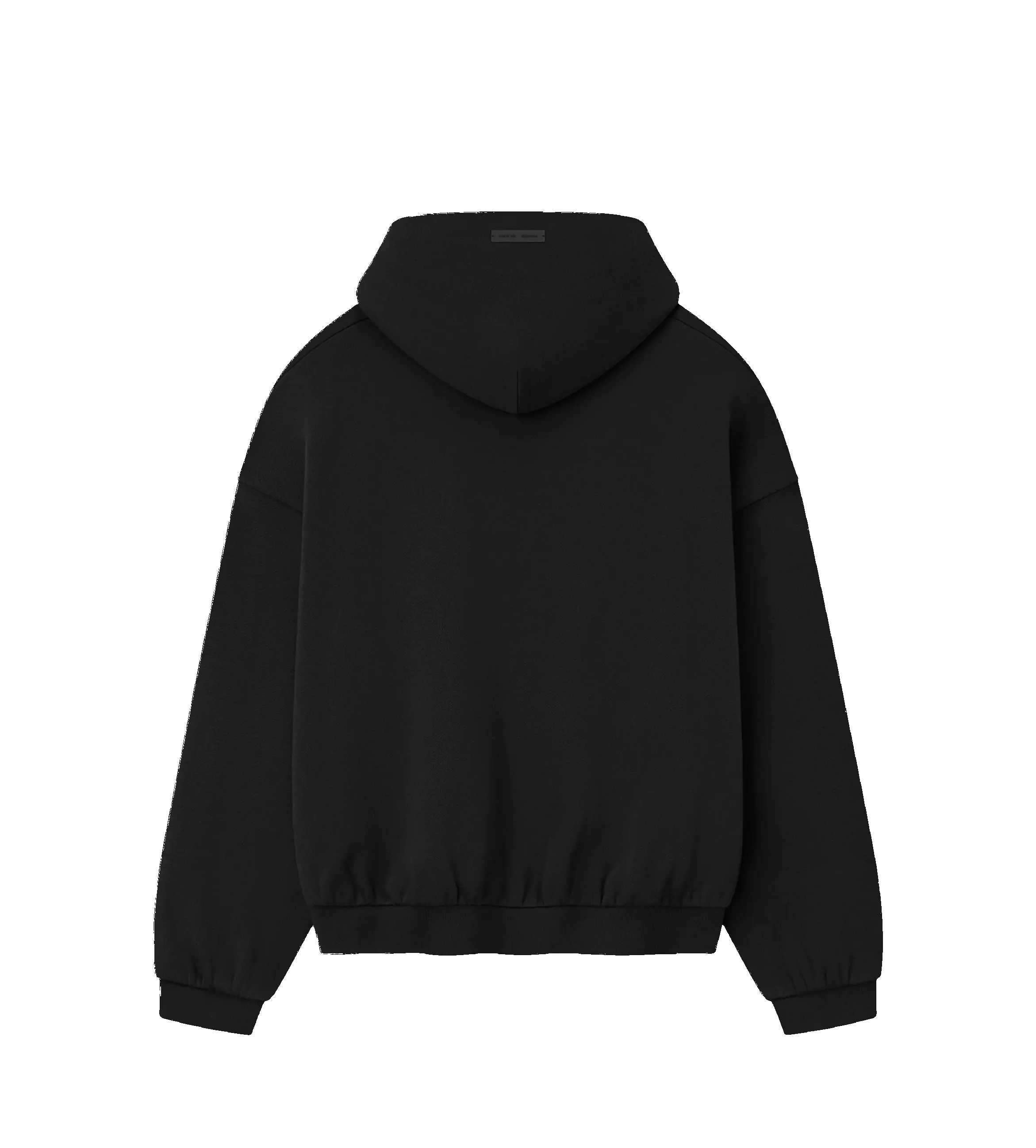 Fear of God ESSENTIALS 90’s Fit Hoodie in Jet Black sold by FOUR Amsterdam product image thumbnail 2