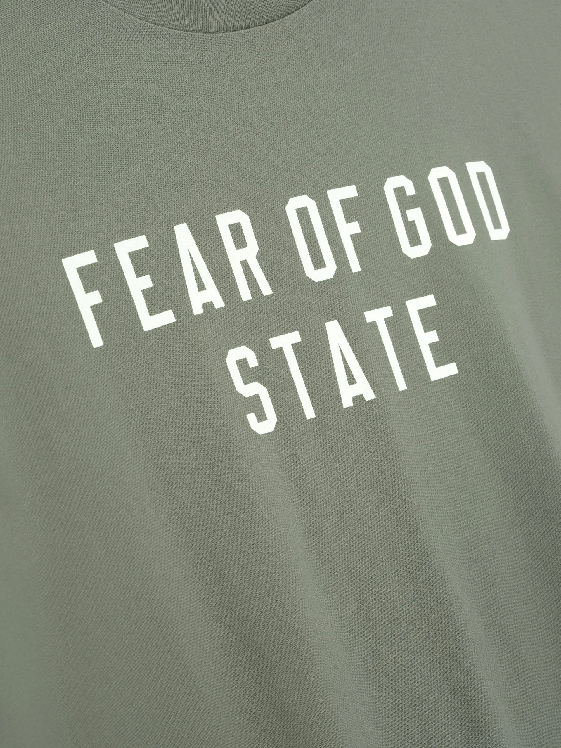 Fear of God ESSENTIALS 90’s Tee in Moss sold by FOUR Amsterdam product image thumbnail 3