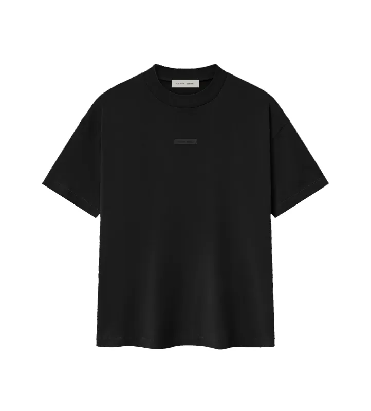 Fear of God ESSENTIALS Classic Tee in Jet Black sold by FOUR Amsterdam
