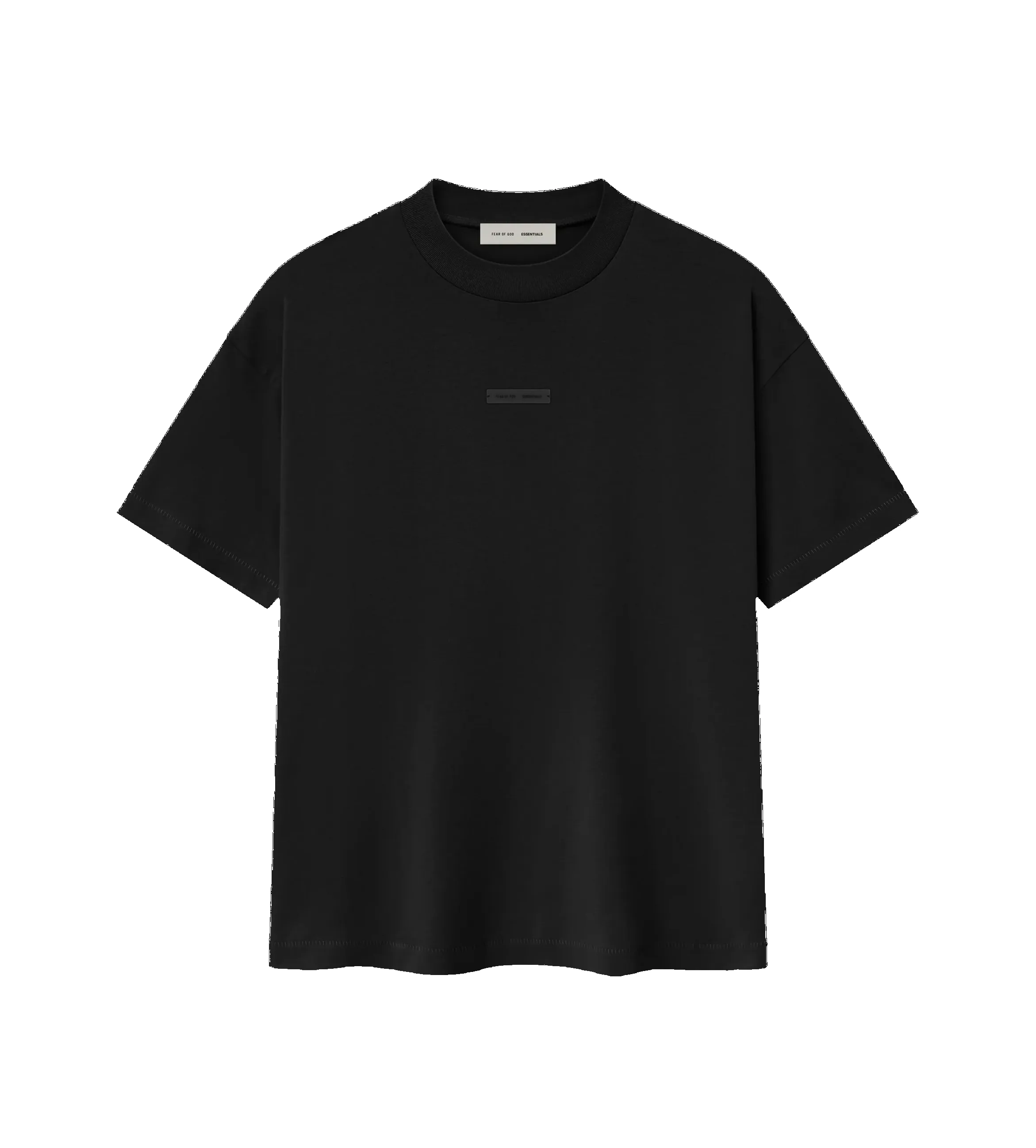 Fear of God ESSENTIALS Classic Tee in Jet Black sold by FOUR Amsterdam