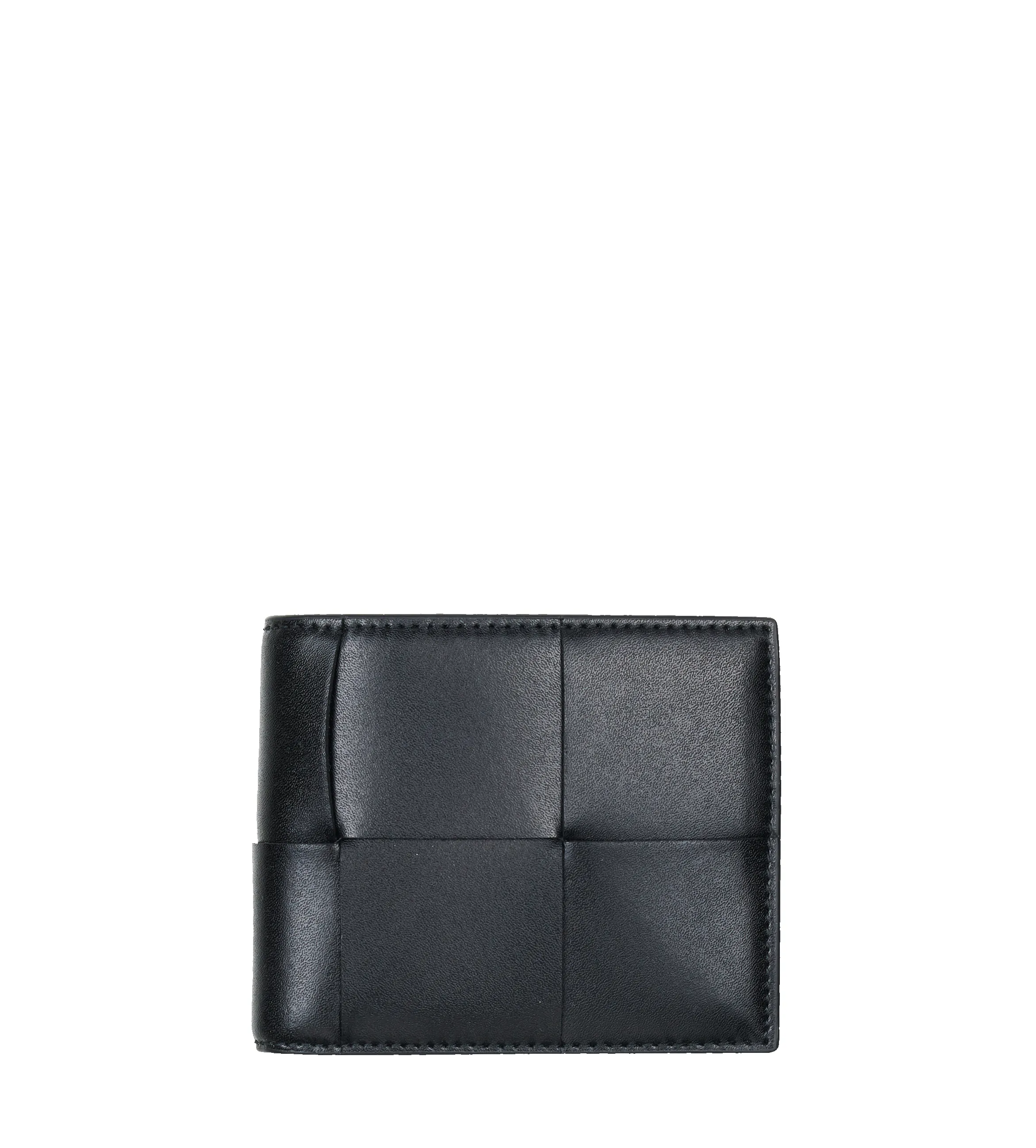 Bottega Veneta Cassette Bi-Fold Wallet in Black sold by FOUR Amsterdam