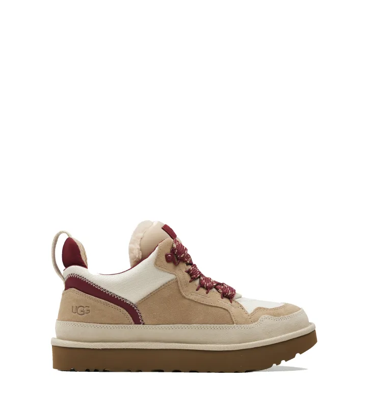 UGG Lowmel Sneakers in Driftwood / Biking Red sold by FOUR Amsterdam