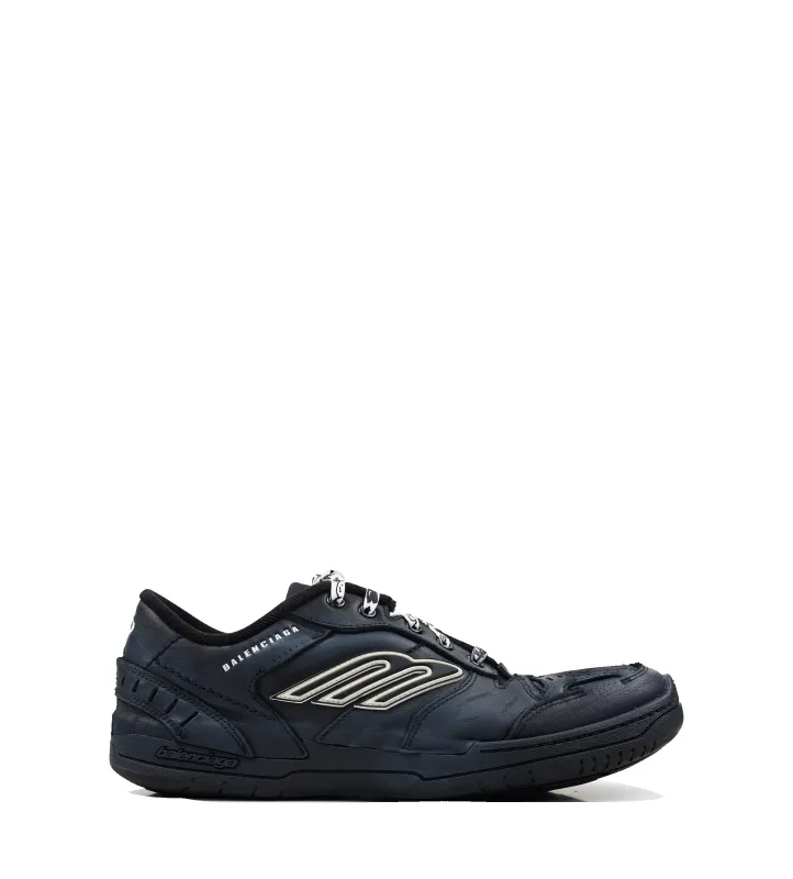Balenciaga Men’s Hamptons Worn-Out Sneaker in Black sold by FOUR Amsterdam