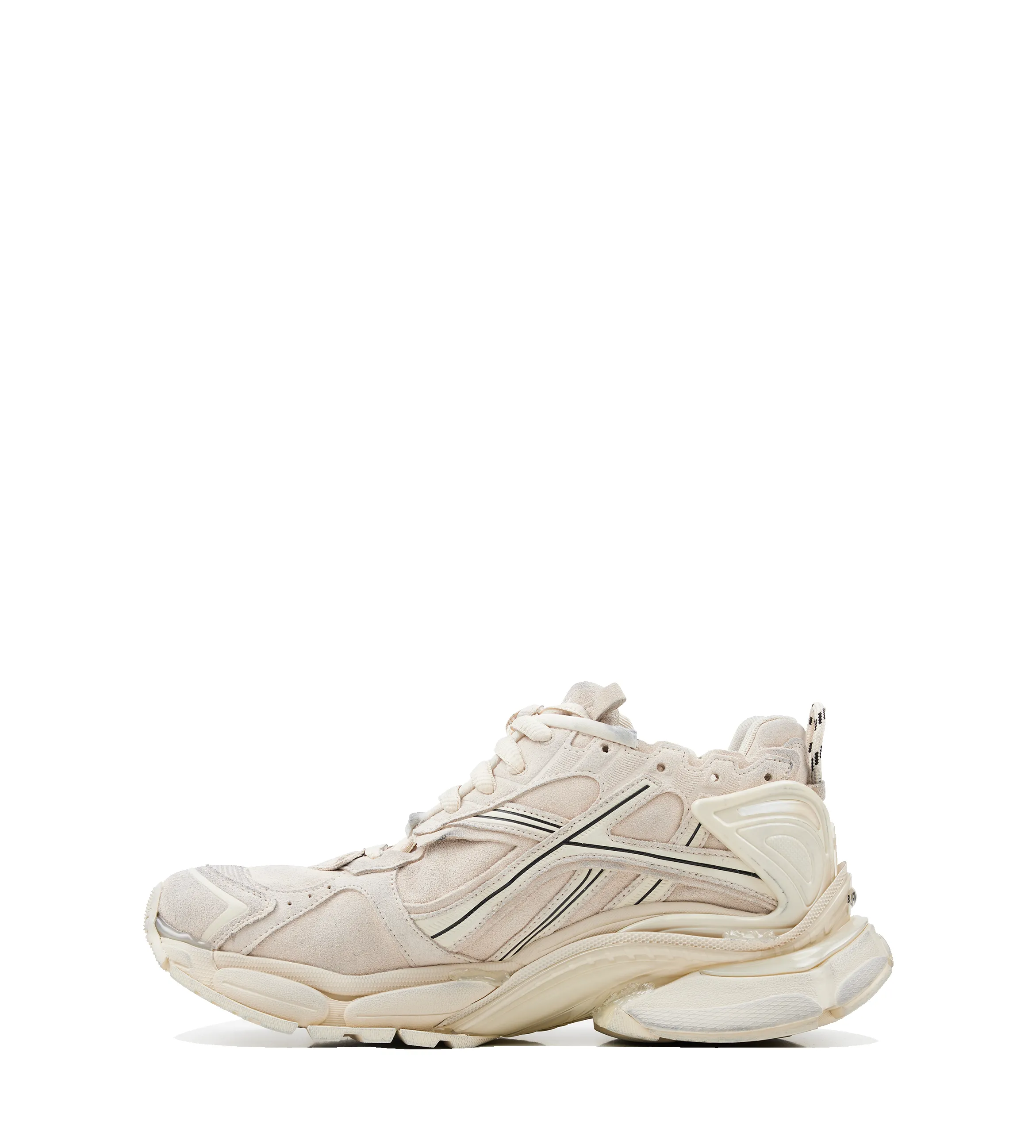 Balenciaga Suede Runner Sneakers in Beige sold by FOUR Amsterdam product image thumbnail 3