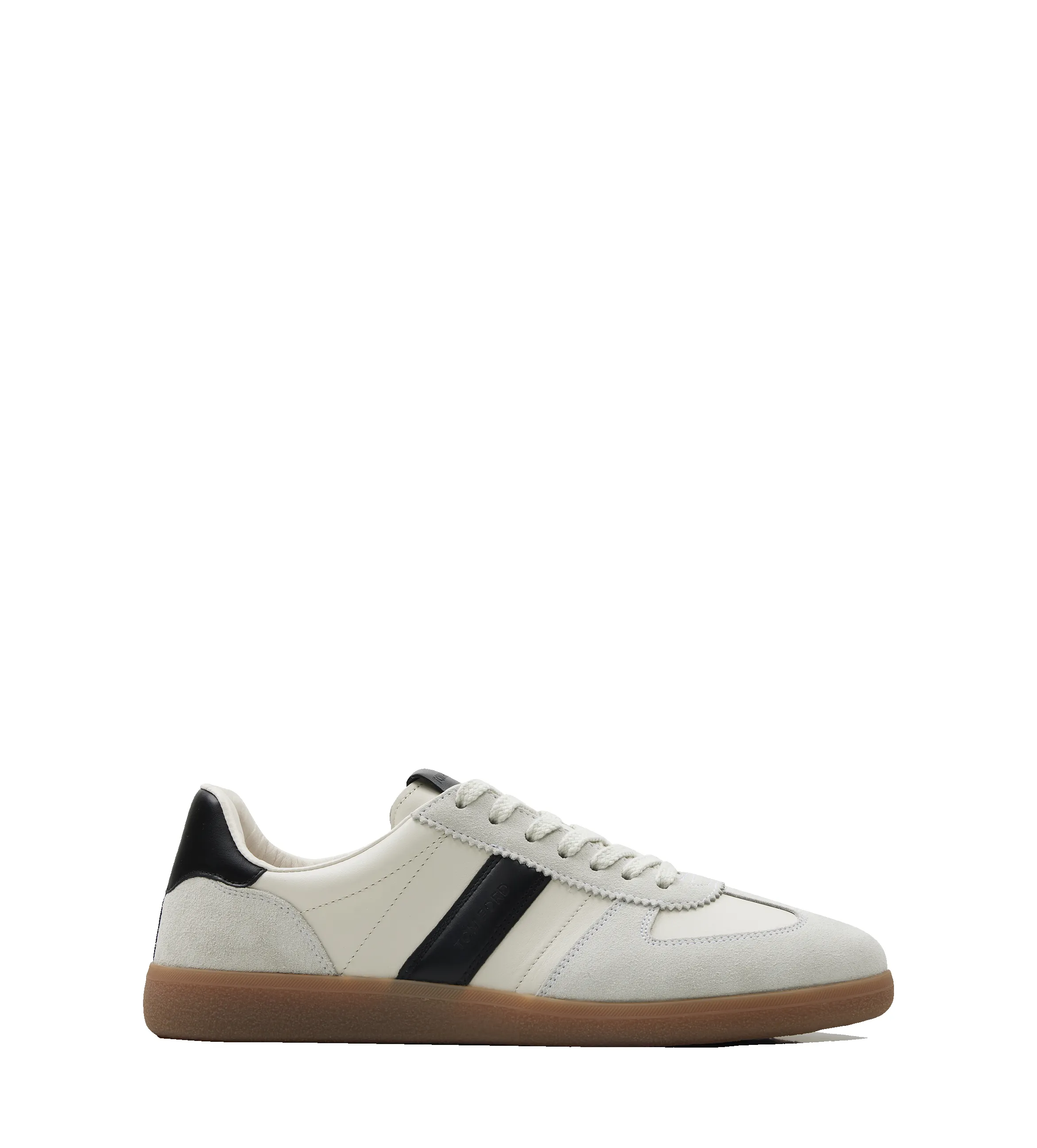 Tom Ford Archer Leather Sneakers in White sold by FOUR Amsterdam
