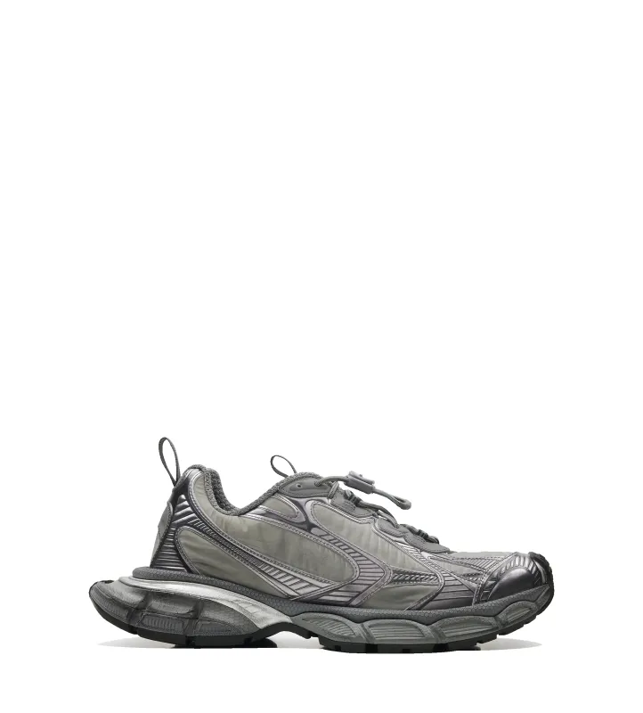 Balenciaga 3XL Panelled Lace-Up Sneakers in Grey sold by FOUR Amsterdam
