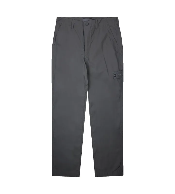Stone Island Ghost Weatherproof Cotton Canvas Chino in Stone sold by FOUR Amsterdam