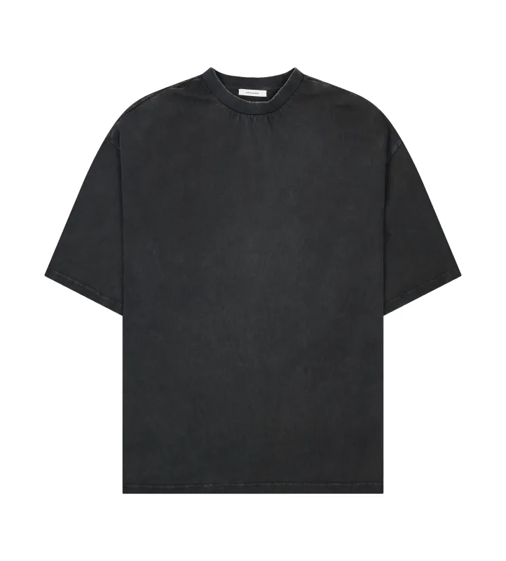 Entire Studios Heavy Boxy Tee in Washed Black sold by FOUR Amsterdam