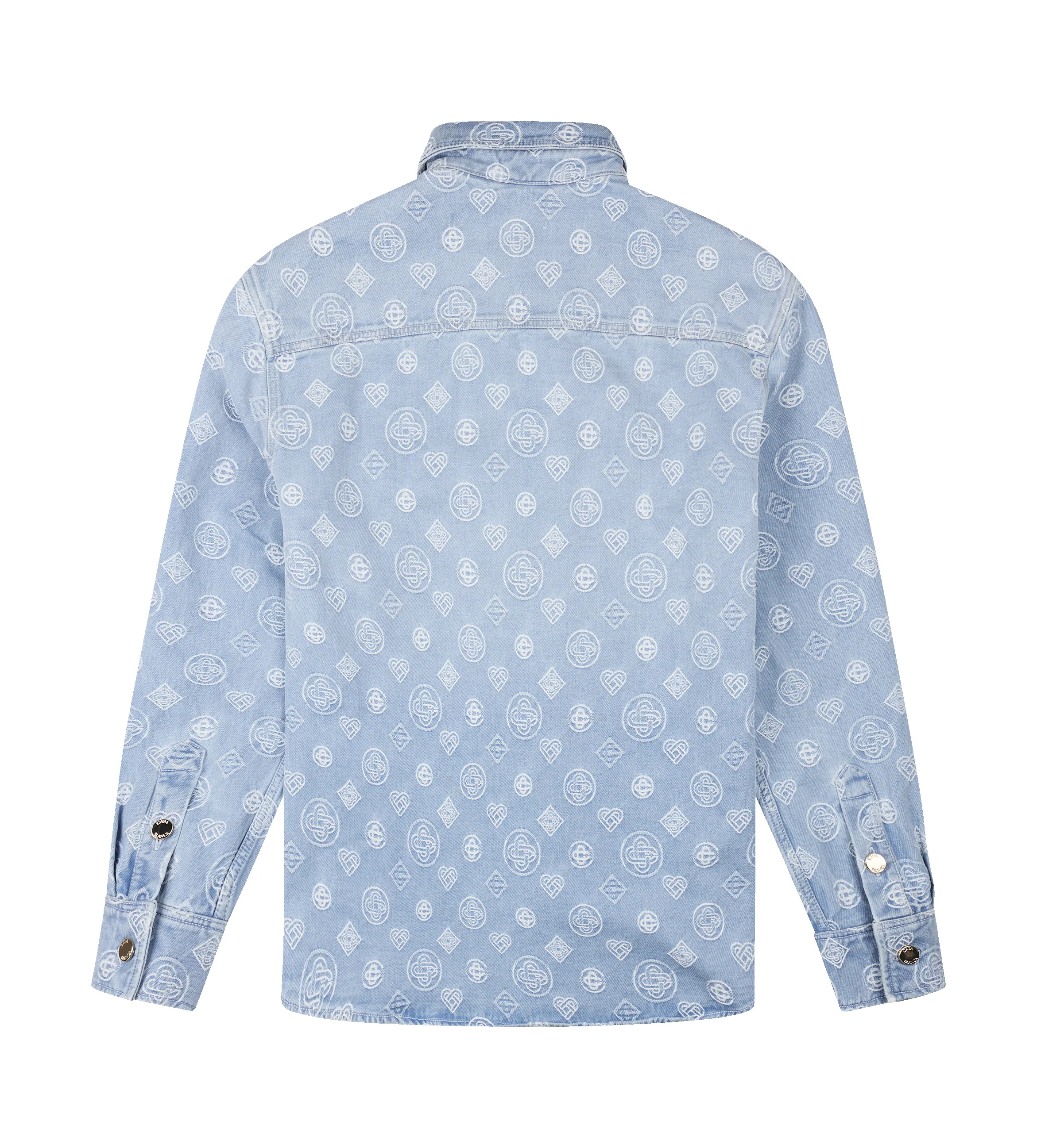 Casablanca Denim Monogram Shirt in Blue sold by FOUR Amsterdam product image thumbnail 2