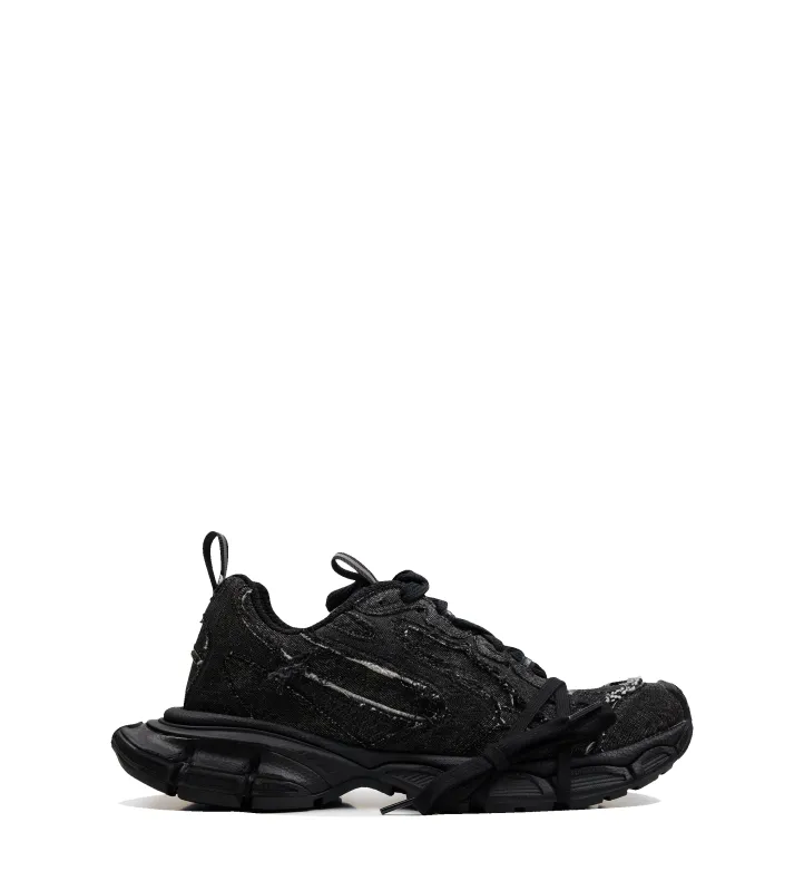 Balenciaga 3XL Embossed Sneakers in Black sold by FOUR Amsterdam