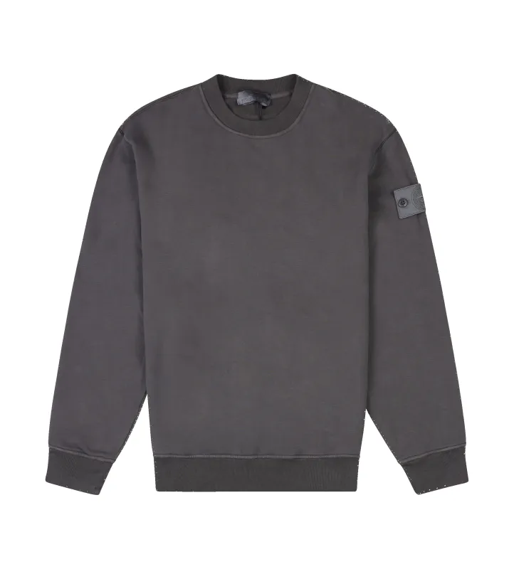 Stone Island Ghost Crewneck Sweatshirt in Dark Grey sold by FOUR Amsterdam