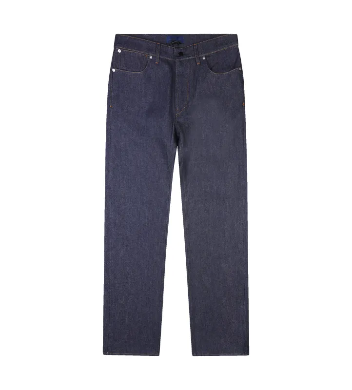 Stone Island Indigo Denim-Raw Jeans in Blue raw sold by FOUR Amsterdam