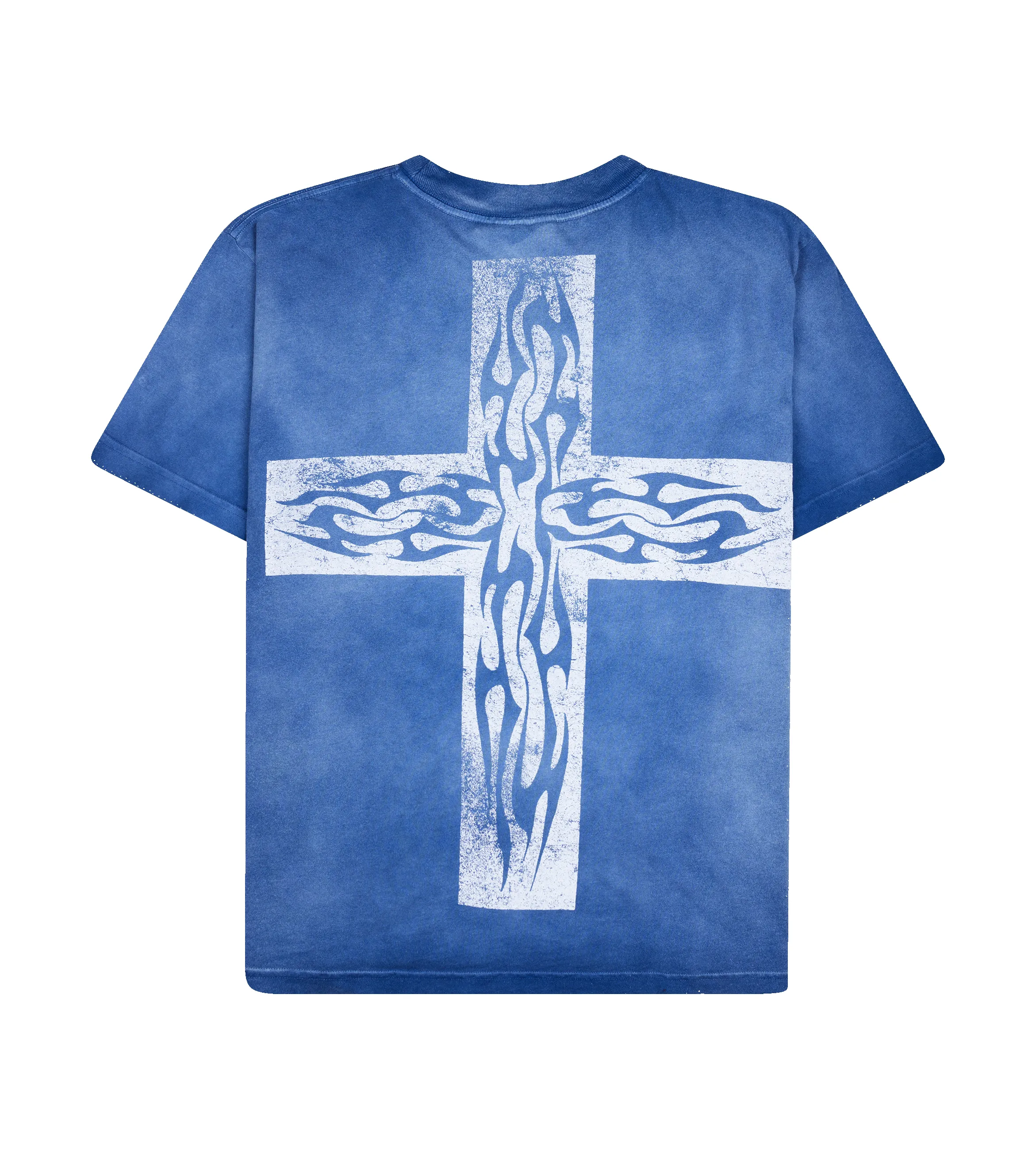 Hellstar Carry Your Cross T-Shirt in Navy sold by FOUR Amsterdam product image thumbnail 2