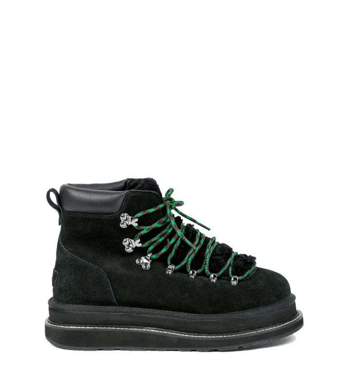 UGG x Sacai Hiker in Black sold by FOUR Amsterdam