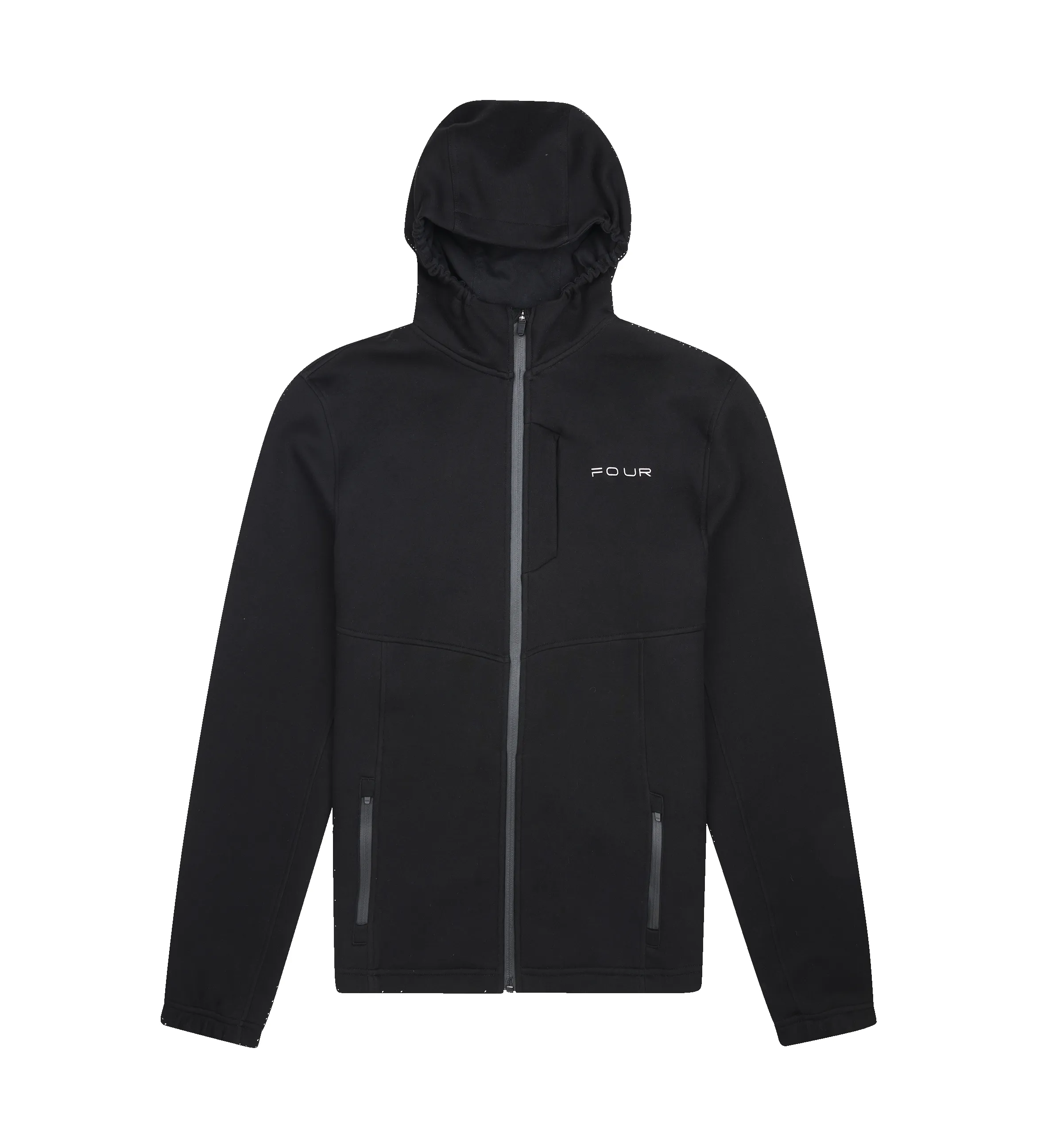 Sportswear Fleece Track Jacket Black sold by FOUR Amsterdam product image thumbnail 2